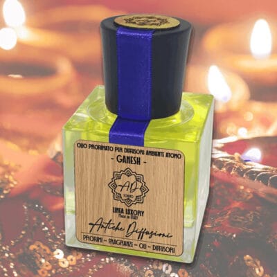 <span style="font-family: decohead-free; font-size: 180%;"><b>GANESH</b> <br></span>Olio profumato per diffusori ambiente serie ATOMO