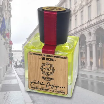 <span style="font-family: decohead-free; font-size: 180%;"><b>VIA ROMA</b> <br></span>Olio profumato per diffusori ambiente serie ATOMO